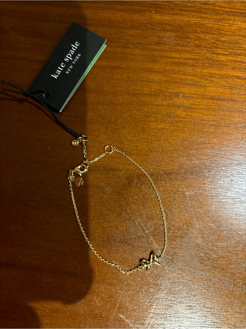 Kate Spade mini bow bracelet